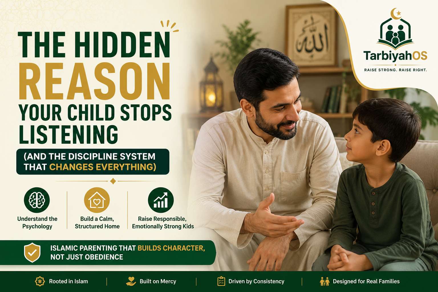 The Hidden Reason Your Child Stops Listening (And the Discipline System That Changes Everything)